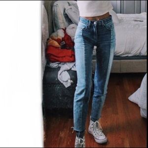 PACSUN two toned mom jeans✨✨